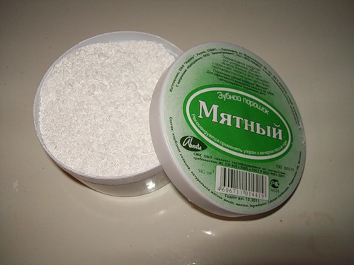 зубной порошок