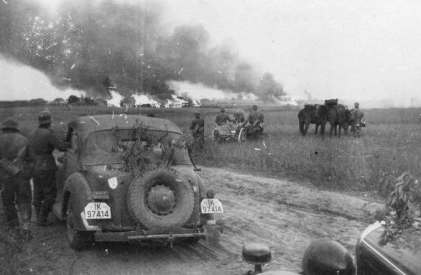 Начало Великой Отечественной войны в фотографиях